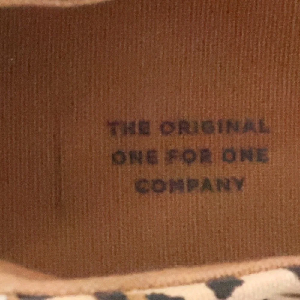 TOMS Alpargata Leopard Print Slip On Sneakers Womens Size 12 Tan Animal Canvas - Picture 6 of 9
